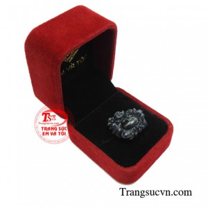 Mặt phật di lặc saphir bình an cao cấp