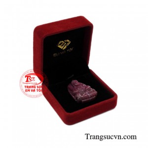 Mặt phật Ruby tuổi Dậu chất lượng.