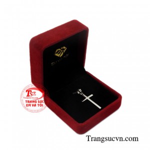 Mặt thánh giá tinh tế vàng trắng