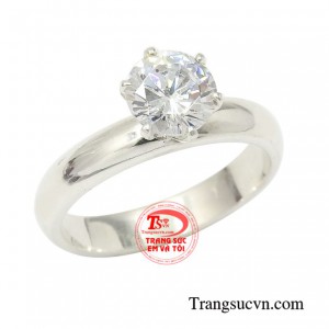 Nhẫn bạc nữ duyên dáng đảm bảo chất lượng, giao hàng trên toàn quốc.