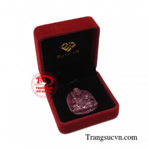 Phật bản mệnh tuổi dậu ruby cao cấp dành cho phái đẹp
