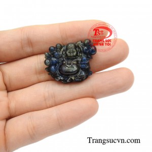 Phật di lặc sapphire thành công thịnh vượng