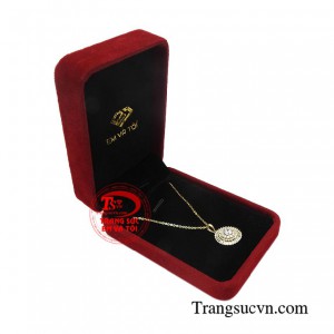 Bộ dây chuyền vàng thanh lịch đẳng cấp thời trang