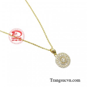 Bộ dây chuyền vàng xinh xắn cá tính