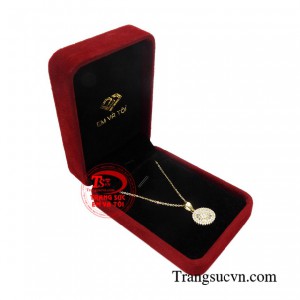 Bộ dây chuyền vàng xinh xắn cho phái đẹp