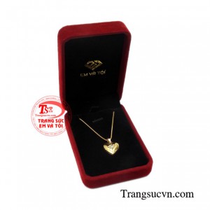 Bộ mặt dây vàng hiện đại