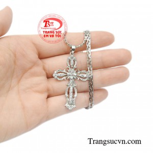 Bộ thánh giá vàng phước lành tinh tế.