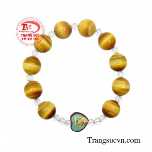 Chuỗi mân côi mắt hổ hộ mệnh được dùng để đếm các bài kinh thánh khi cầu nguyện.