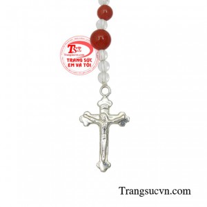 Chuỗi tràng hạt mã não đỏ phù hợp với người mệnh thổ và mệnh hỏa. 