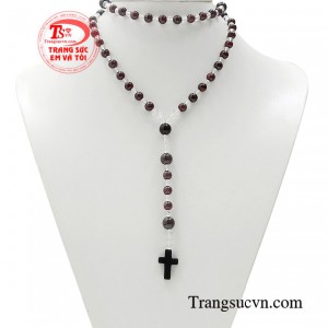 Chuỗi tràng hạt garnet an lành