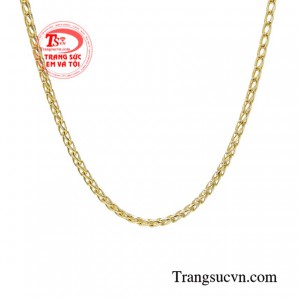 Dây chuyền vàng 10k bảo hành 6 tháng.