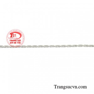 Dây chuyền vàng trắng chất lượng thời thượng.
