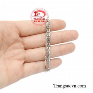 Dây chuyền vàng trắng chất lượng