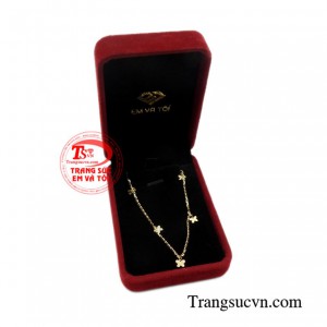 Lắc chân vàng tây yêu kiều