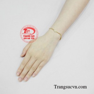 Lắc nữ trái tim yêu thương