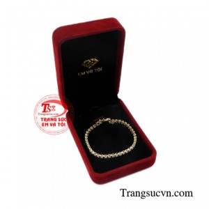 Lắc tay vàng nữ yêu kiều 