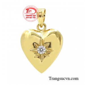 Mặt dây chuyền hiện đại nữ giới thiết kế đơn giản và không thể vắng mặt trong bộ trang sức của mọi cô gái.