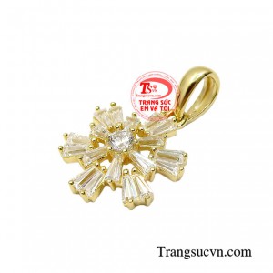 Mặt dây chuyền vàng nhập khẩu Korea, giao hàng nhanh, thanh toán an toàn