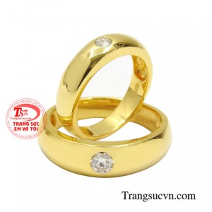 Do đó đây cũng là một mẫu nhẫn cưới lý tưởng và là một phần không thể thiếu trong ngày trọng đại của các cặp đôi.