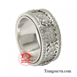 Chiếc nhẫn giúp các quý ông toát lên vẻ giàu có, sang trọng mang đến một hình ảnh một người đàn ông đầy tự tin và lịch lãm.