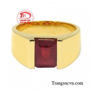 Hiện nay, nhẫn nam vàng đá quý ngày càng được ưa chuộng