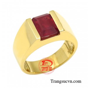 Đeo chiếc nhẫn này phái mạnh sẽ gặp nhiều vận may về tài lộc, công danh giúp sự nghiệp ngày càng thăng tiến hơn.