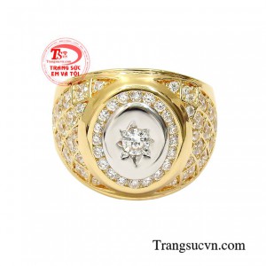 Sự thành đạt và và tri thức sẽ đến với bạn một cách dễ dàng hơn chỉ trong tầm tay với một chiếc nhẫn nam vàng phú quý.