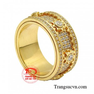 Chiếc nhẫn này sẽ giúp phái mạnh toát lên sự thành đạt và những phẩm chất đáng có của một quý ông.