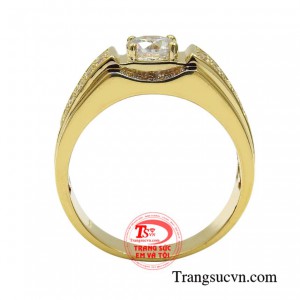 Muốn đạt được điều đó cánh mày râu hãy sở hữu cho mình một chiếc nhẫn nam thời trang để có một hình ảnh lịch lãm và trau chuốt tạo ấn tượng với người khác phái.