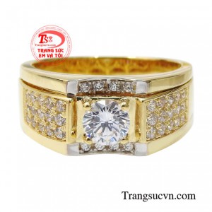 Nhẫn nam vàng tây đảm bảo chất lượng, thanh toán an toàn.
