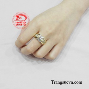 Nhẫn vàng nam thành công