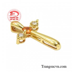 Sản phẩm này không chỉ đem lại vẻ xinh xắn cho người đeo mà còn mang đến nhiều điều tốt đẹp và sự an lành.