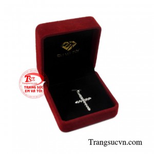 Thánh giá vàng trắng phước lành