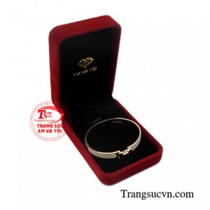 Vòng tay vàng hồng sành điệu chất lượng