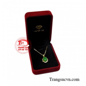 Bộ mặt dây cẩm thạch tinh tế