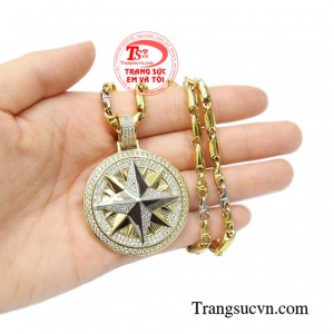 Bộ mặt nam vàng cao cấp năng động.