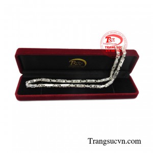 Dây chuyền nam bạc đẹp, sang trọng