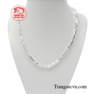 Dây bạc nam danh vọng 92.5 chế tác đẹp, chất lượng cao