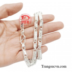 Dây chuyền bạc nam thời trang đẳng cấp
