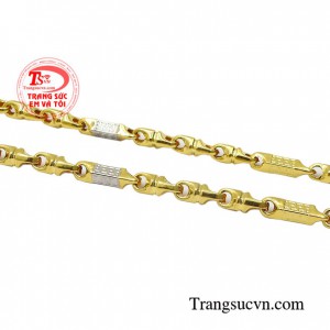 Dây chuyền nam vàng tây chế tác tinh xảo, giao hàng nhanh toàn quốc