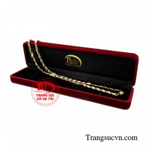 Dây chuyền nam vàng thịnh vượng