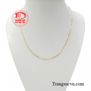 Dây chuyền o kết cao cấp thuộc dòng sản phẩm có thiết kế đơn giản nhưng luôn đứng trong top sản phẩm bán chạy nhất của chúng tôi.