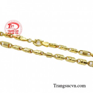 Dây chuyền vàng tây bền đẹp, chất lượng, giao hàng nhanh toàn quốc.