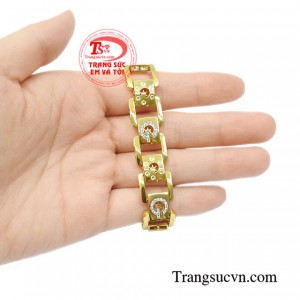 Lắc tay nam lịch lãm bảo hành uy tín.