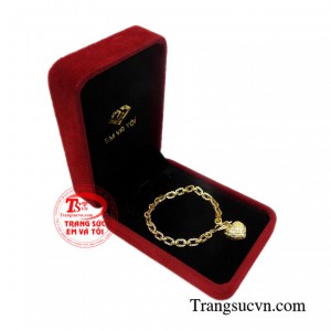 Lắc tay vàng nữ độc đáo