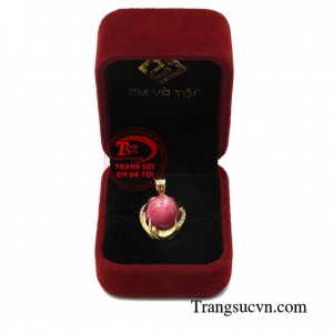 Mặt dây ruby sao sang trọng đẳng cấp