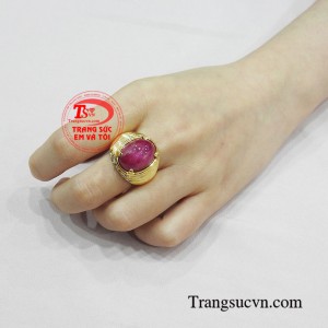 Nhẫn nam đá quý thiên nhiên là món quà tuyệt vời cho người bạn yêu thương
