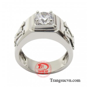 Từng chi tiết nhỏ của chiếc nhẫn đều toát lên được vẻ điển trai và lịch lãm giúp các quý ông tạo ấn tượng trong cái bắt tay đầu tiên.