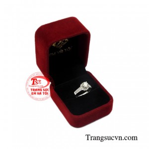 Chiếc nhẫn này sẽ là sự lựa chọn hoàn hảo để cánh mày râu thể hiện yêu thương dành cho người phụ nữ thân thương của mình.