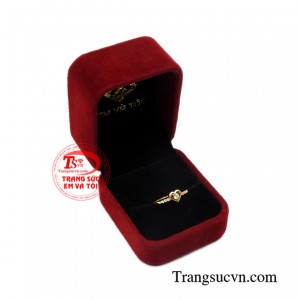 Nhẫn nữ trái tim diệu kỳ 10k